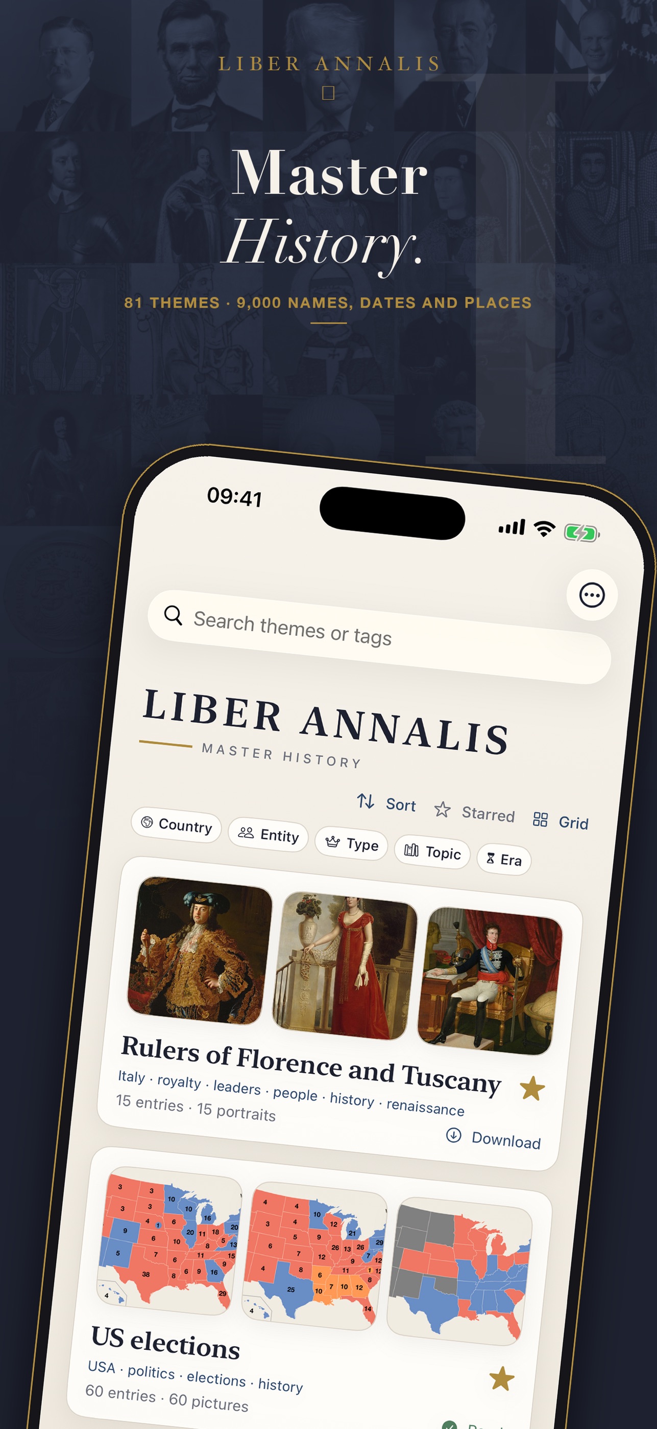 Screenshot 1 of Liber Annalis