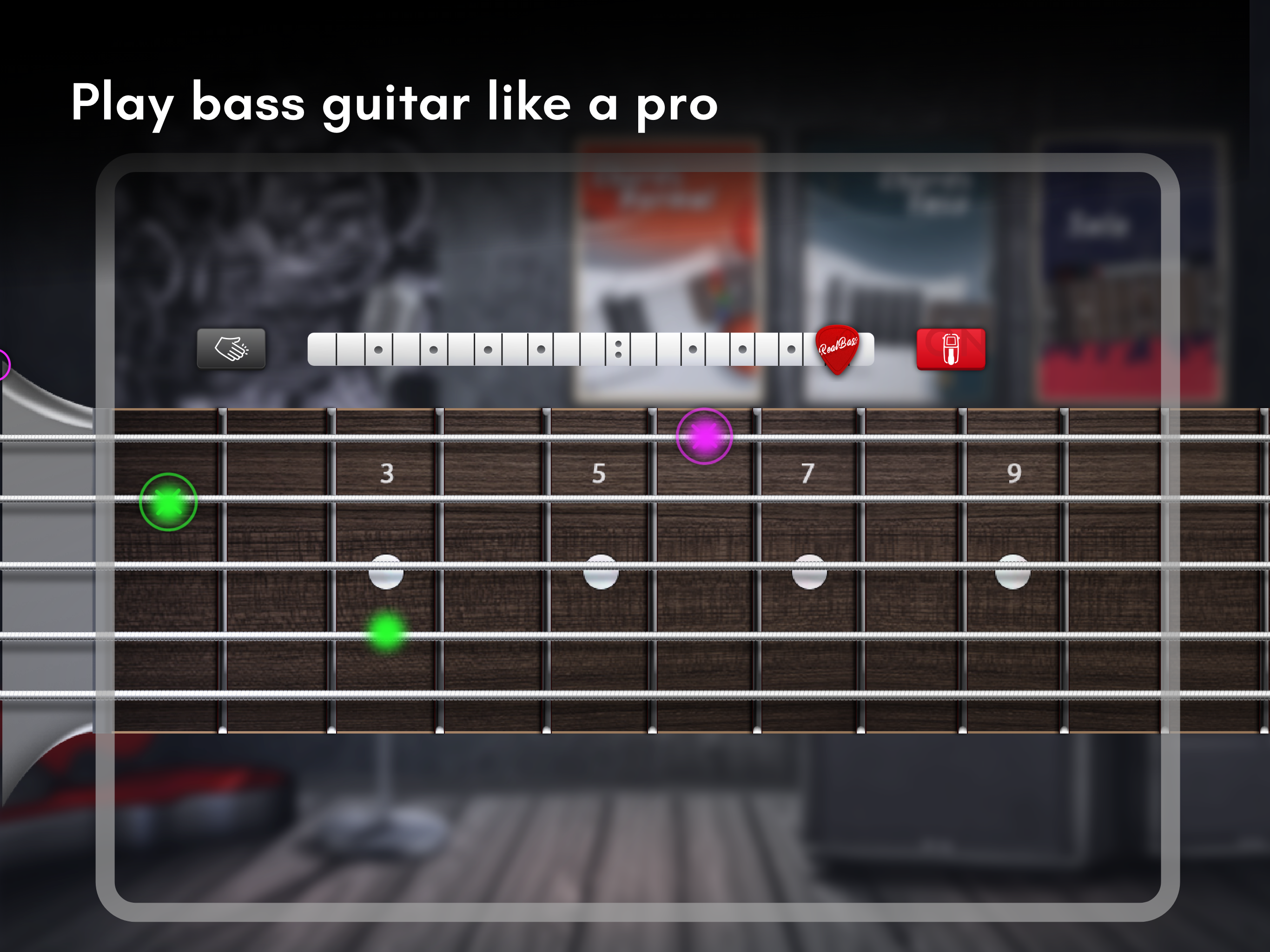 Real Bass electric bass guitar screenshot 11