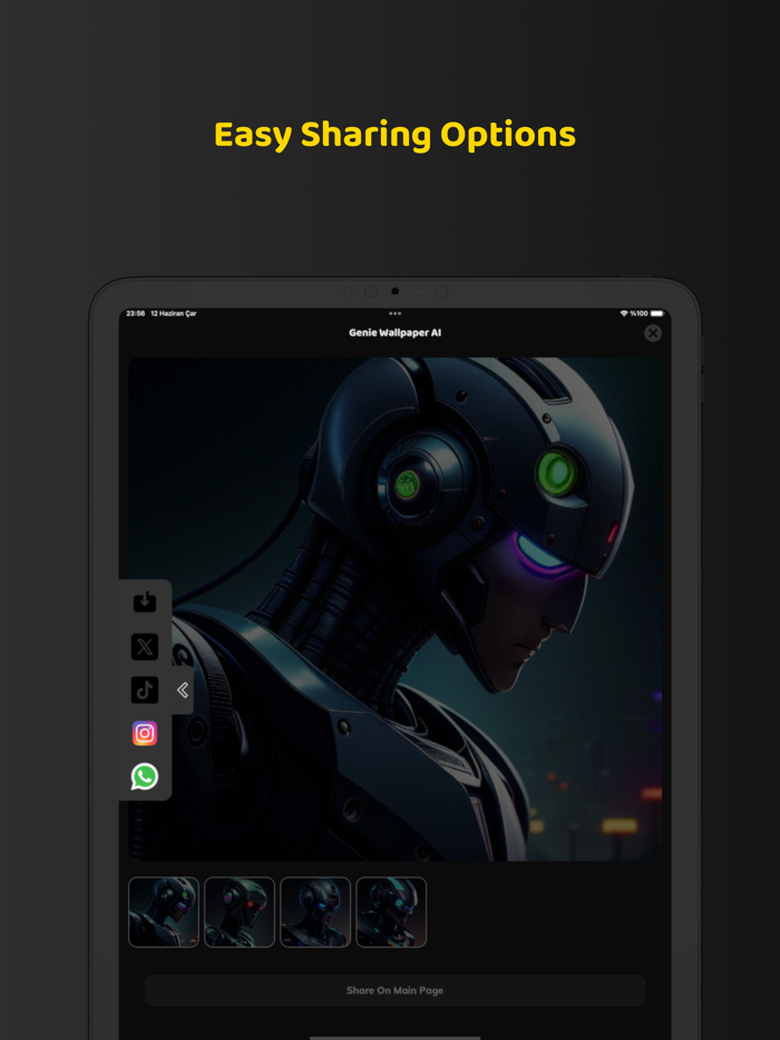 지니 벽지 AI - 예술 꿈