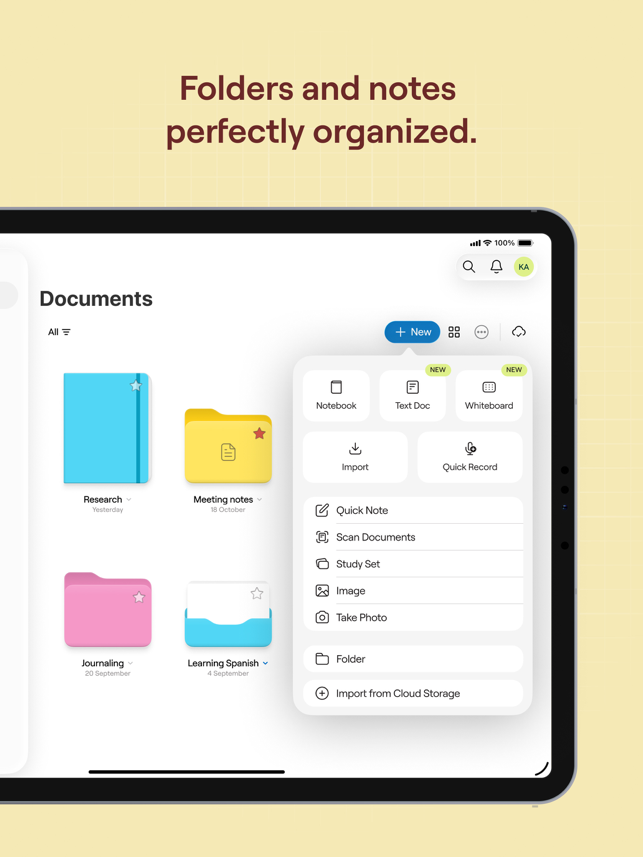 Goodnotes: AI Notes, Docs, PDF Screenshot