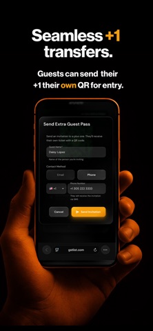GSTLIST: Guest List App iPhone screenshot