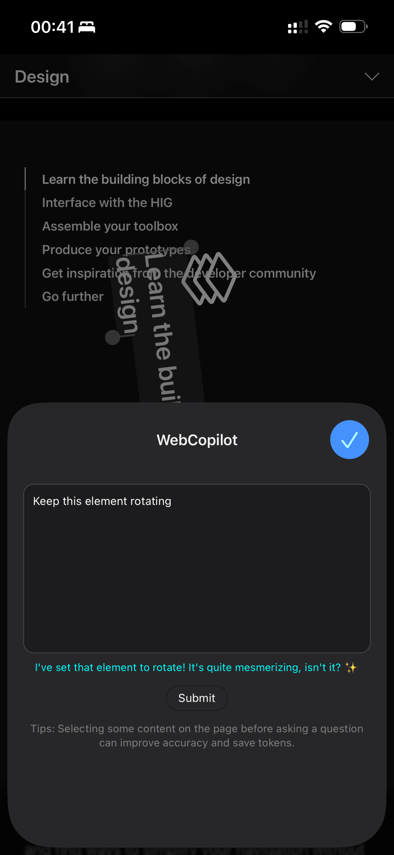 Web Copilot screenshot 5