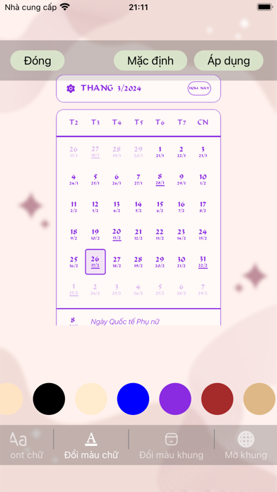 Âm lịch Việt Nam Screenshot