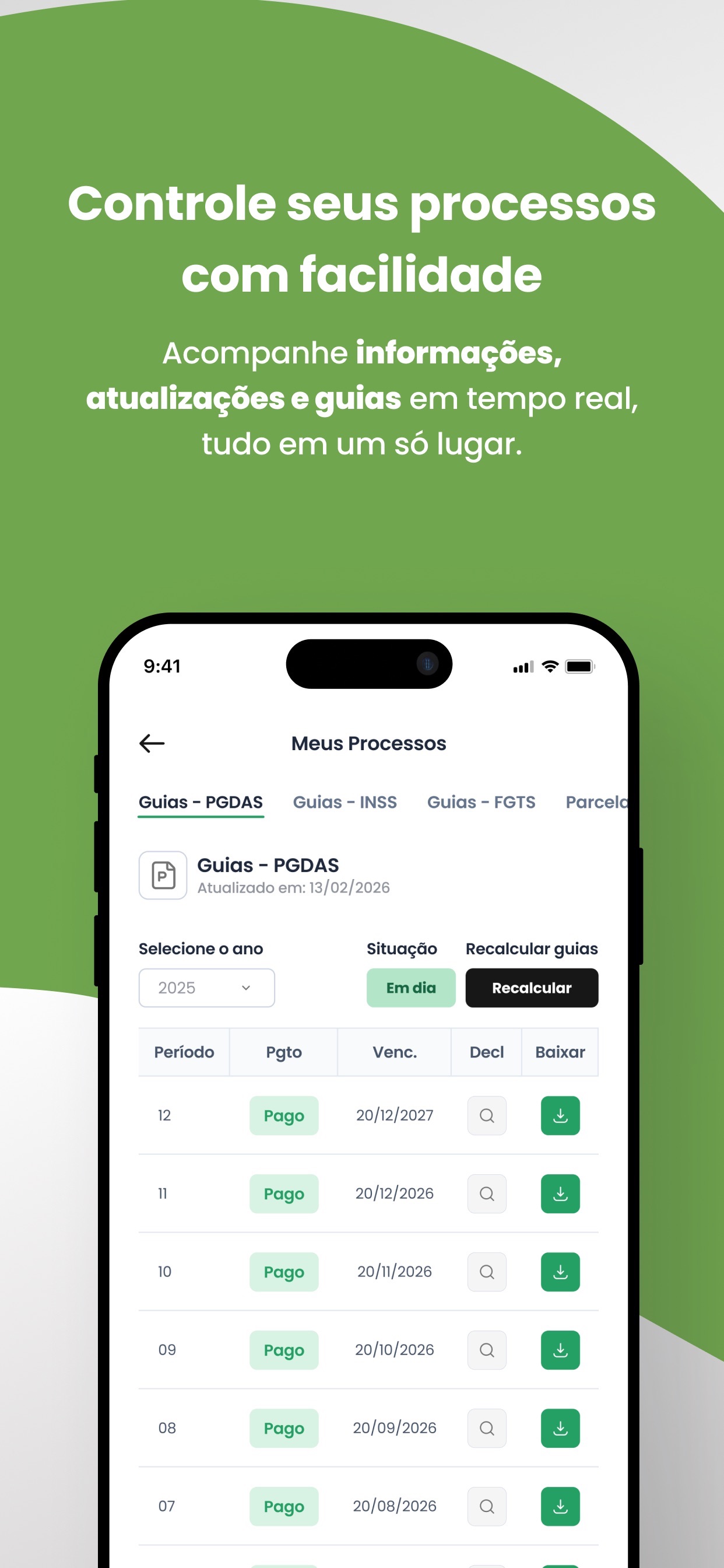 Screenshot 5 of FACILE CONTÁBIL
