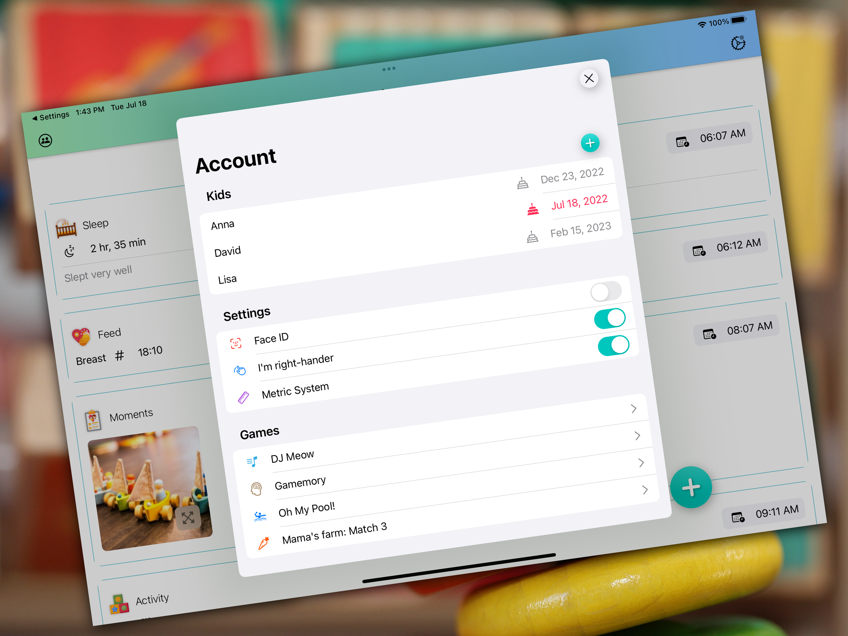 tottler: Parents helper screenshot 12