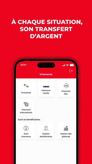 Capture d'écran de L'Appli SG sur iPhone 8