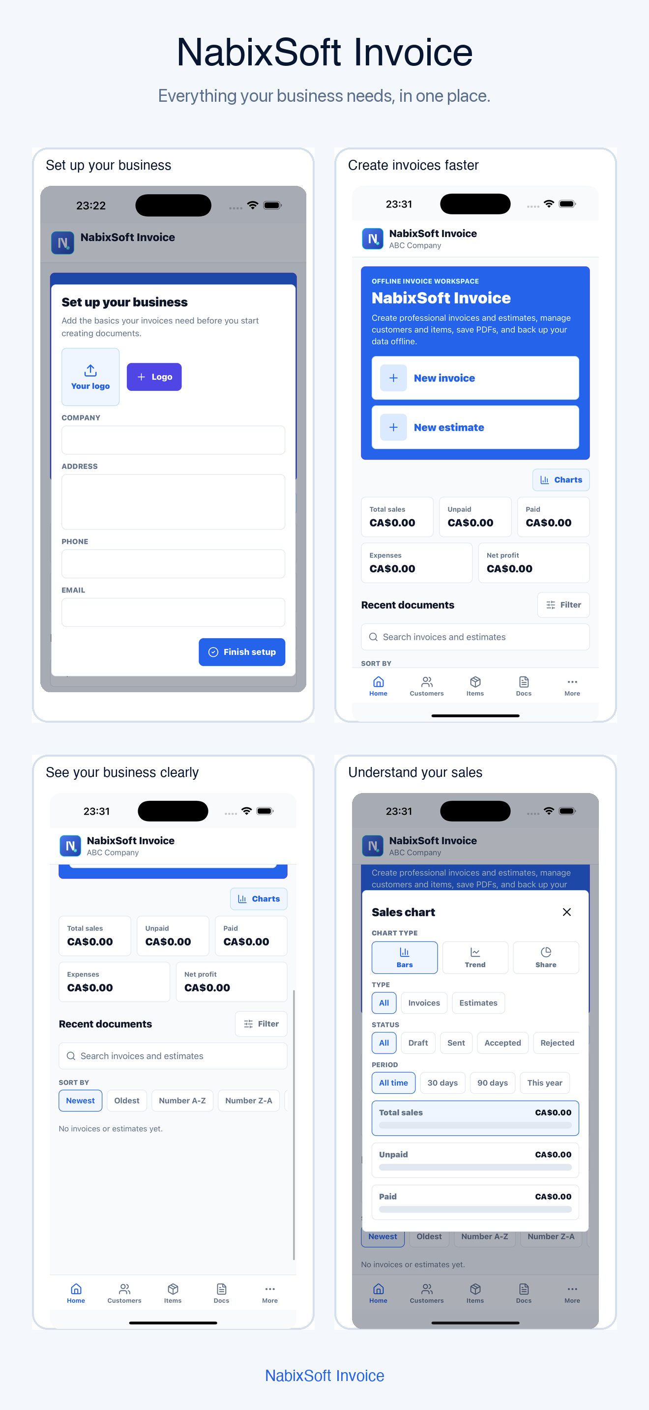 NabixSoft Invoice Maker