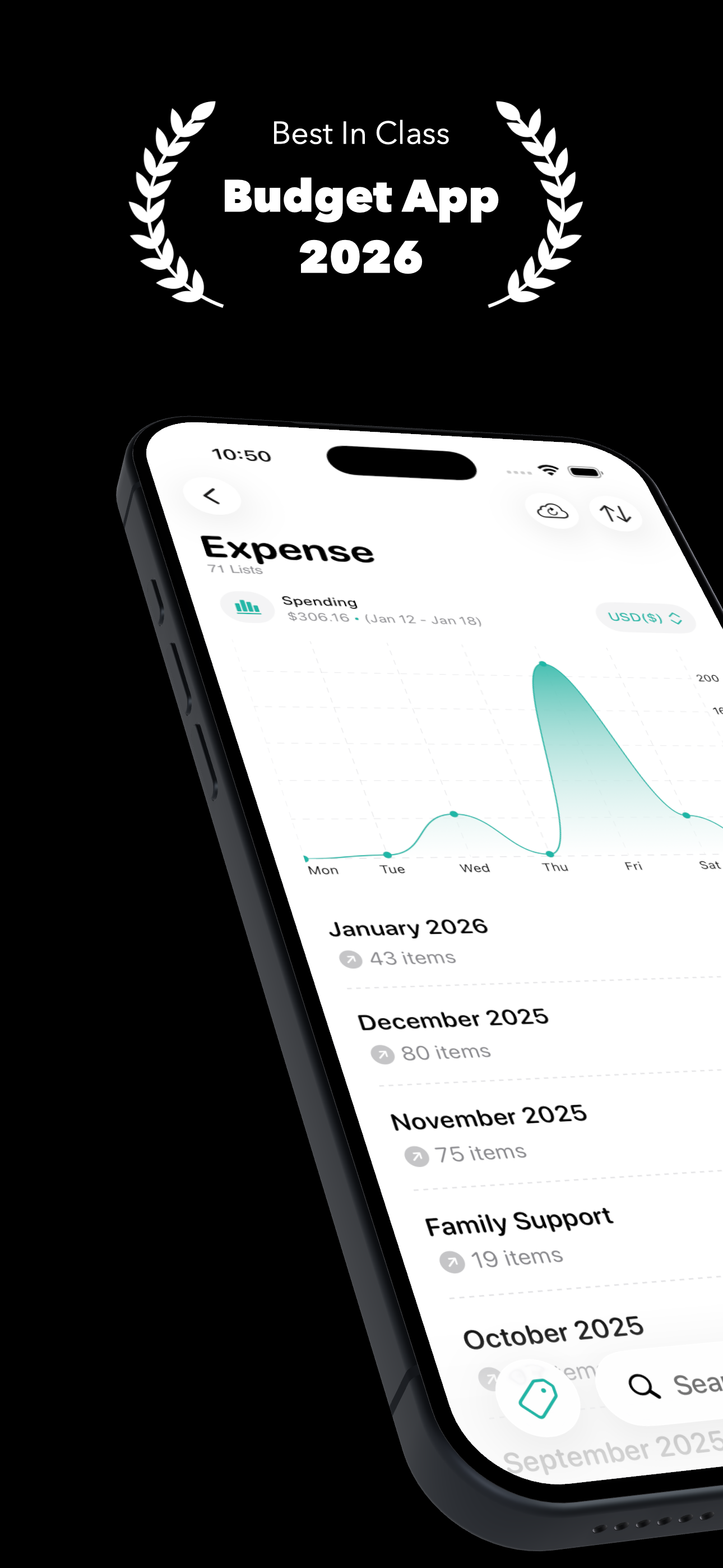 SpendLists — Budget Tracker