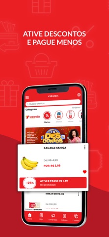 Varanda Supermercados iPhone screenshot
