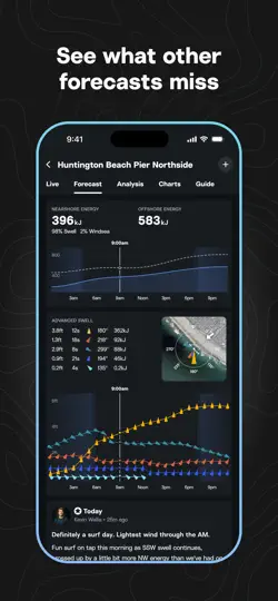 Скриншот Surfline: Wave & Surf Reports на iPhone 5