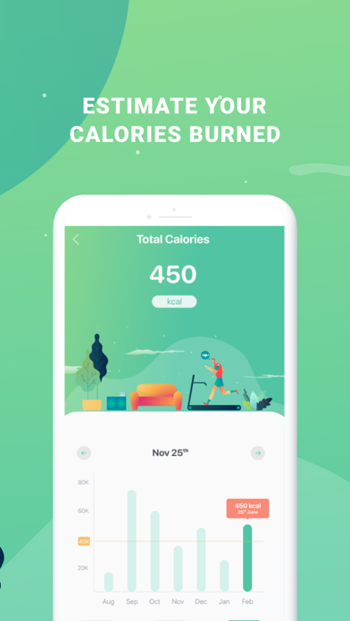 Pedometer - Step Counter App Screenshot