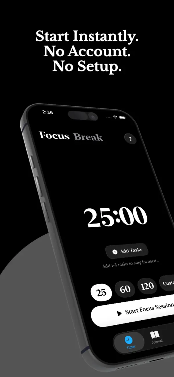 #6. FlowState: Study Focus Timer (iOS) 게시자: Gerrit Roska