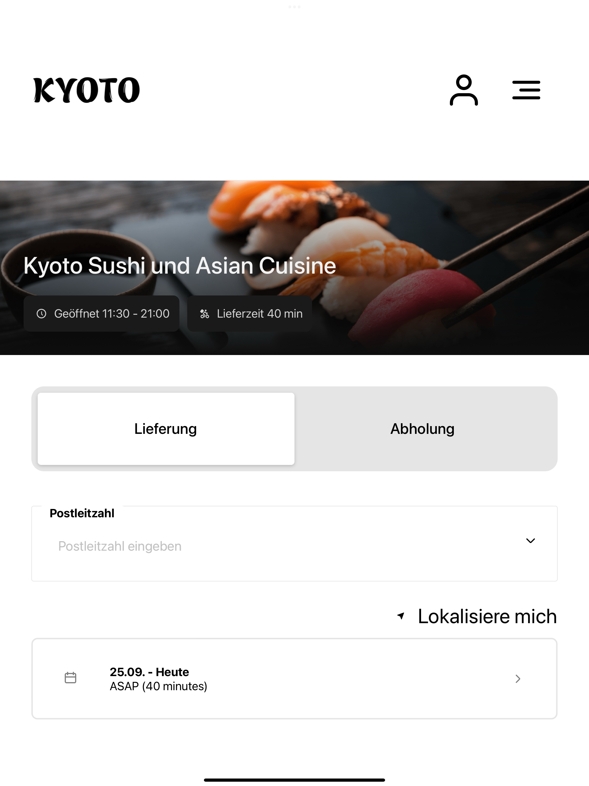 Kyoto Sushi und Asian Cusine