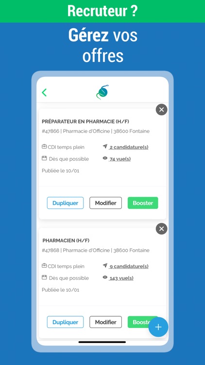 Club Officine Emploi pharmacie screenshot-6