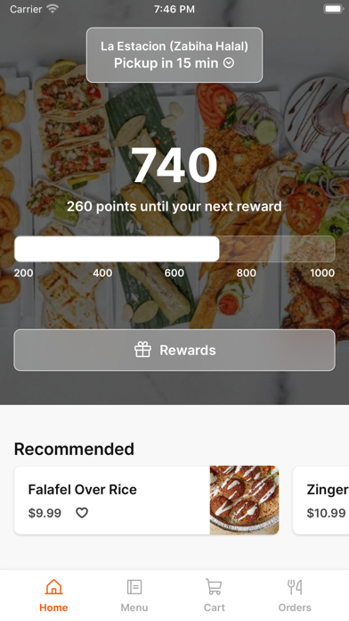 La Estacion To Go iPhone screenshot 1 - Food & Drink app