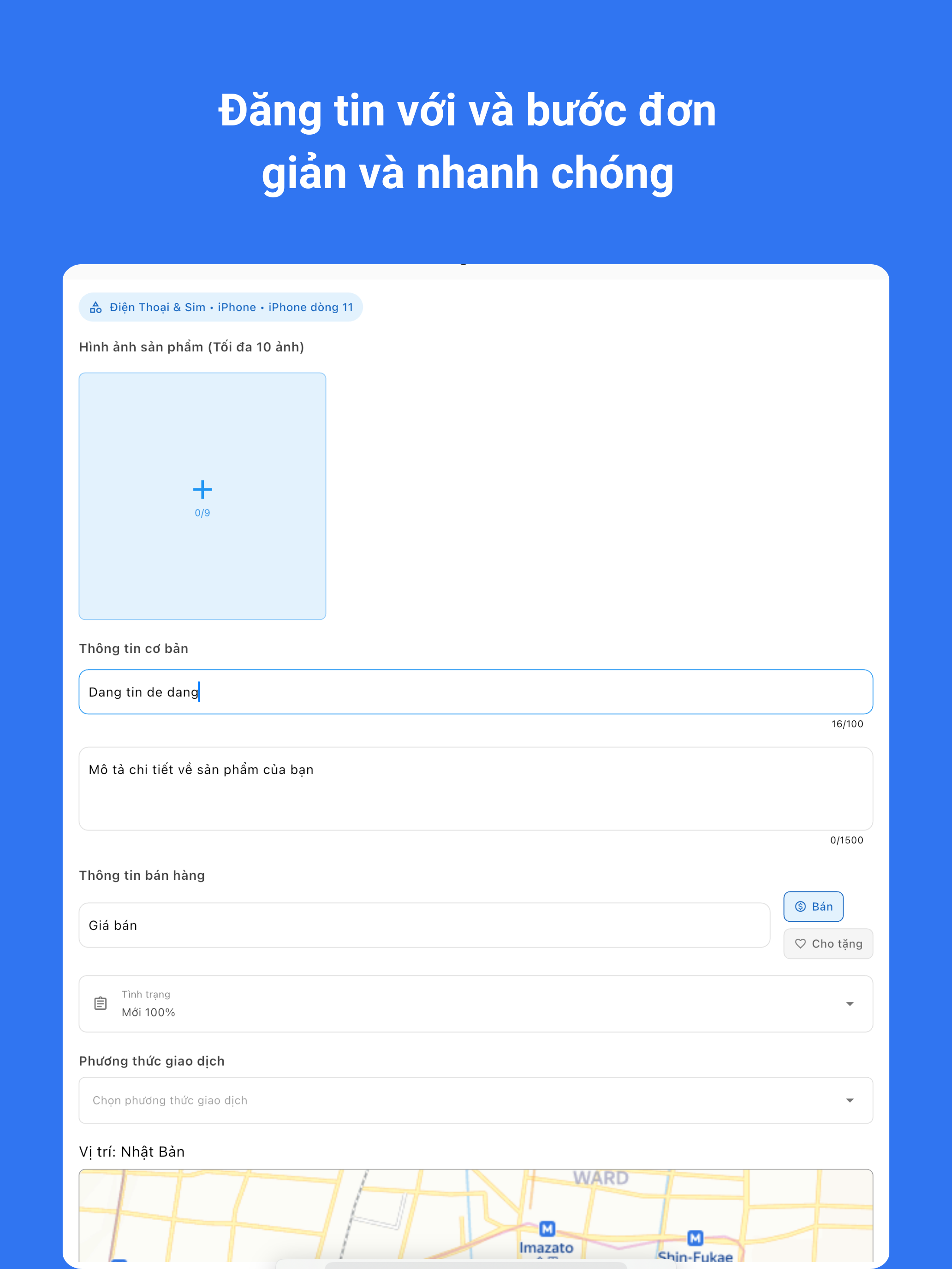 OBenri - Mua & Bán tại Nhật