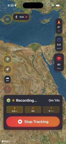 Campaigning & Route Recording screenshot