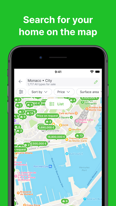 Monte Carlo Real Estate iPhone screenshot 3 - Lifestyle app