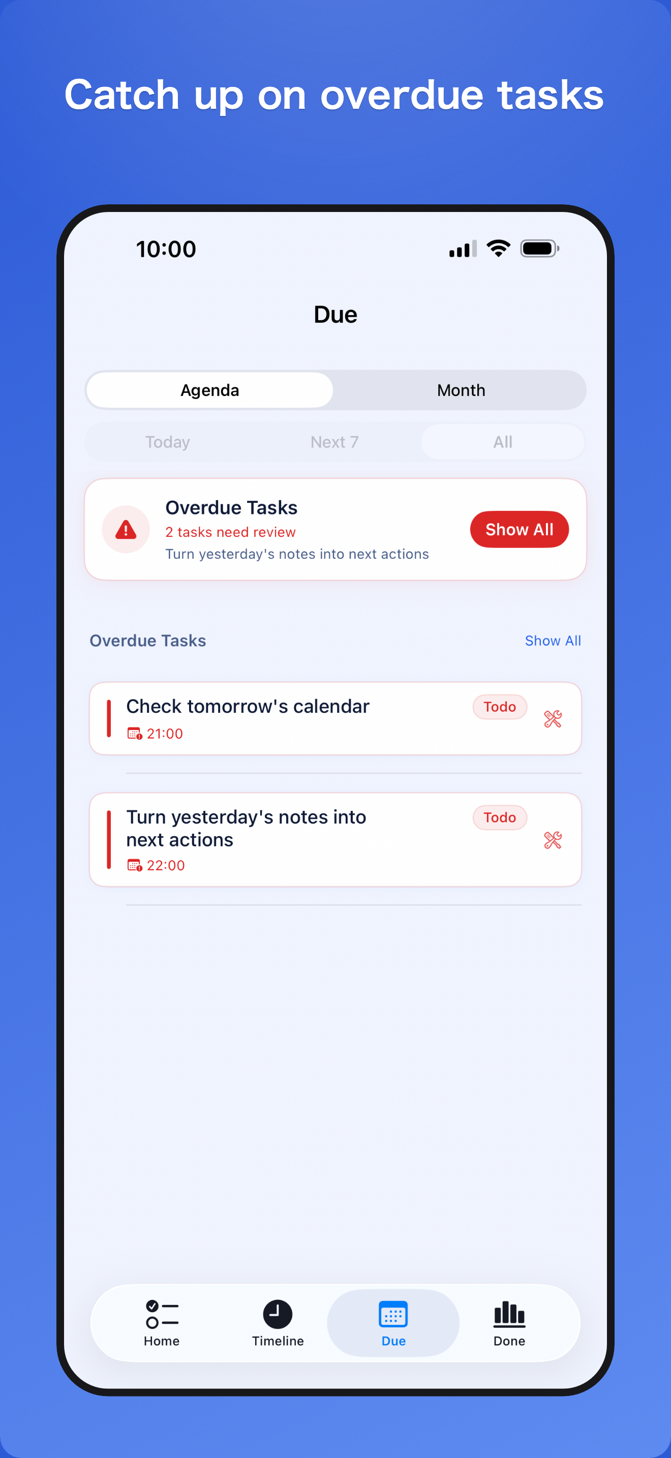 taskru - Restart Overdue Tasks screenshot 2