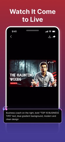 Thumbnail maker AI for Youtube screenshot