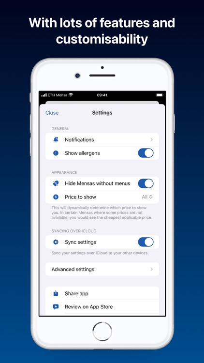 ETH Mensa - Weekly menus screenshot-4