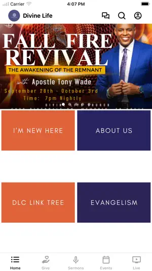 Divine Life Memphis screenshot 1