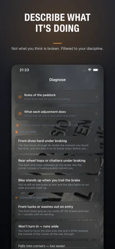 SAL - Suspension Setup Buddy screenshot 4 of 10