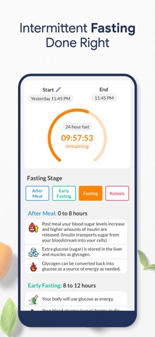 Aspire: Calorie Counter & Diet iPhone screenshot