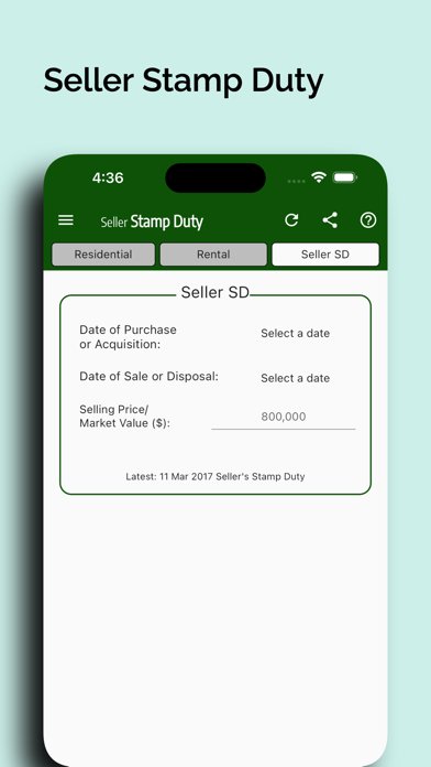 Stamp Duty Screenshot