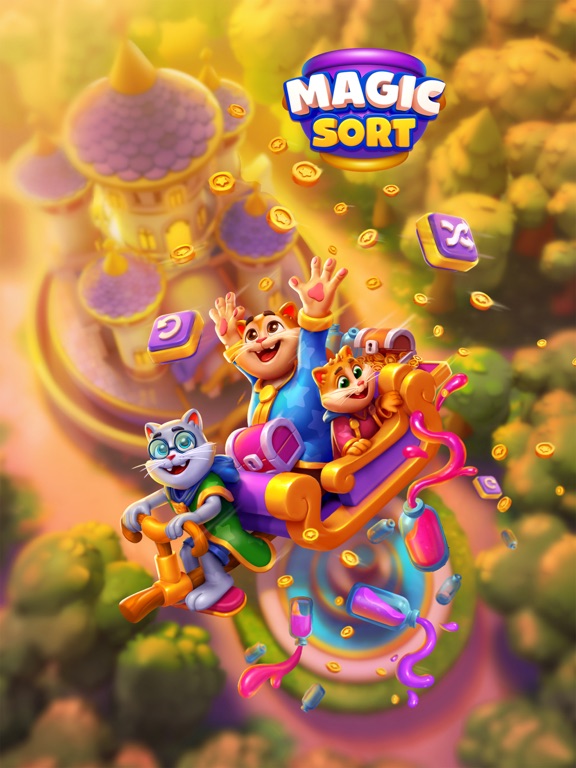 Magic Sort! iPad screenshot 8 - Games app