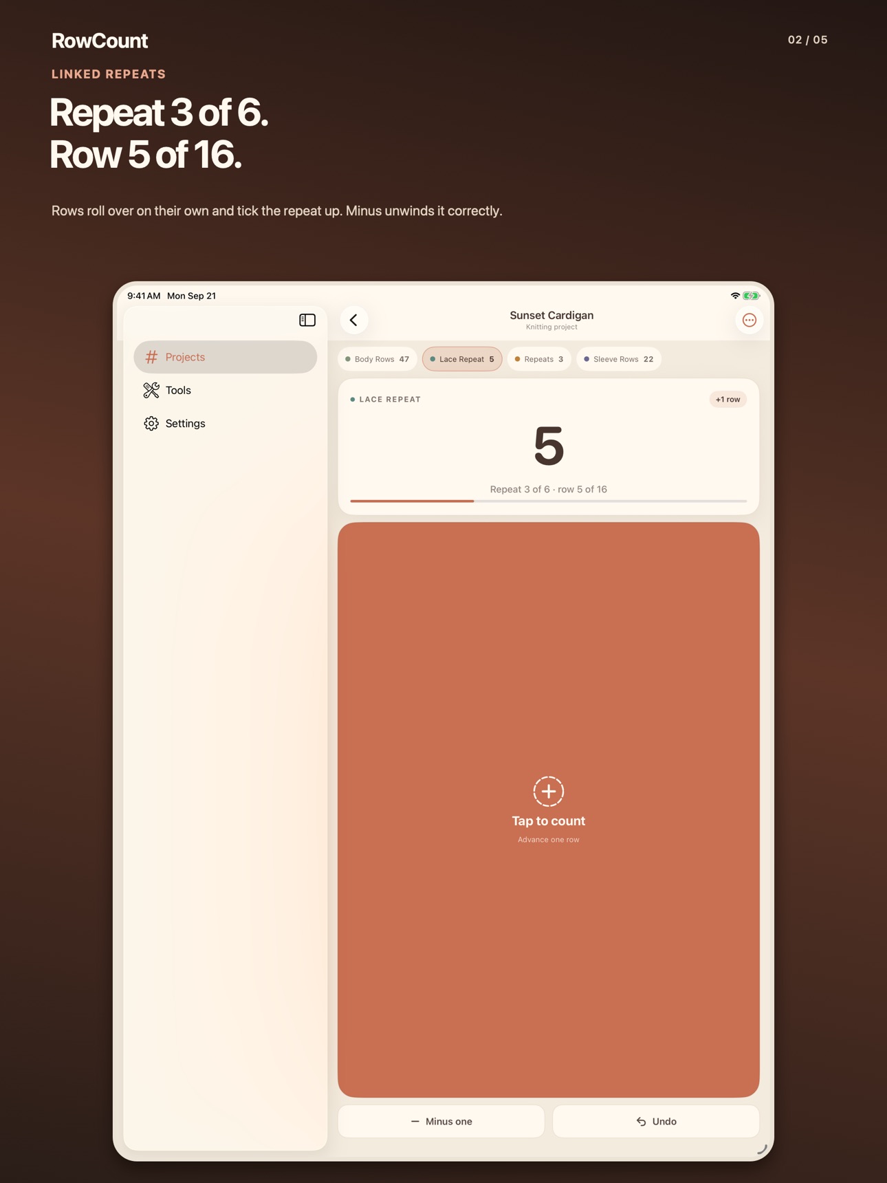 Screenshot 7 of RowCount - Knitting Counter