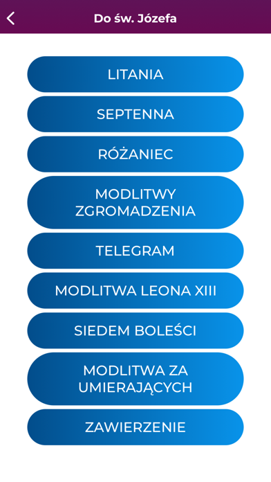 Święty Józef Screenshot