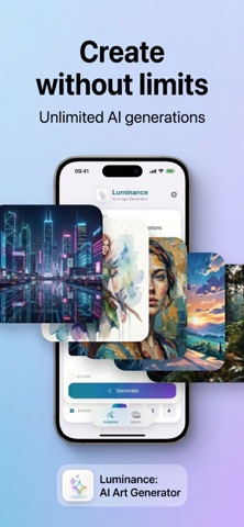 Luminance AI Image Gen Offline screenshot
