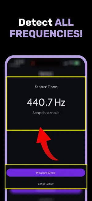 Frequency Detector Analyzer screenshot 1