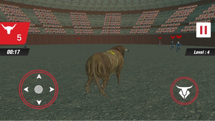 Bull Attack Game Bull Fighting screenshot-3