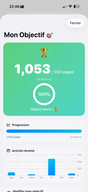 BookTracker - Read log screenshot 2