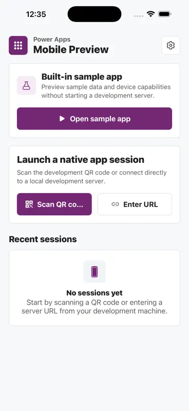 Power Apps Mobile Preview screenshot 2 of 4