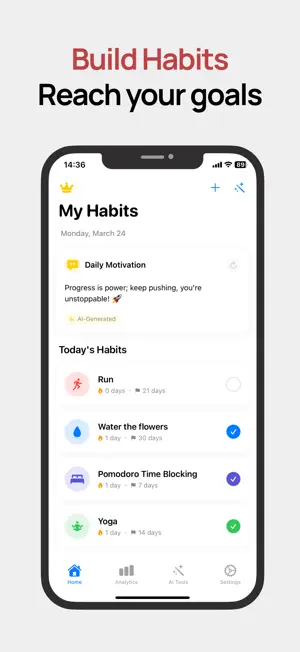 HabitGo: Habit Tracker & Goals screenshot 2