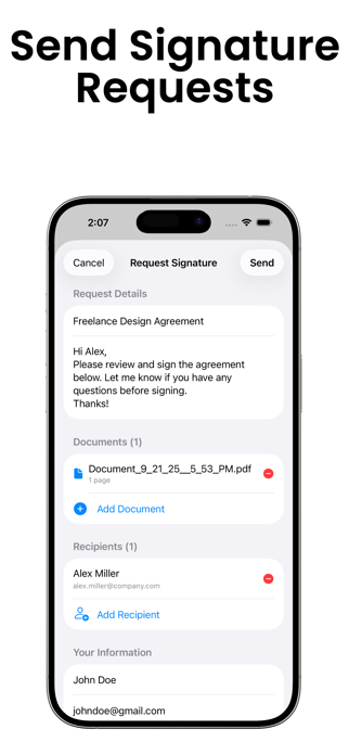 DocSign - Sign Documents Screenshot 3 of 5