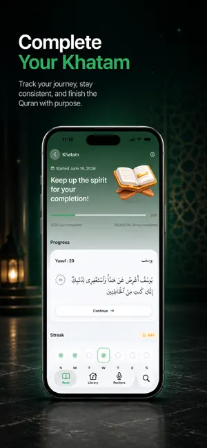 Kitabi: Prayer Times & Quran screenshot 4