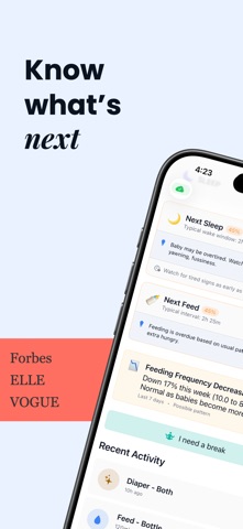 Baby Tracker for Dads screenshot