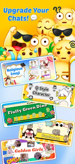 Joyful Emoji:Sticker Maker screenshot 1