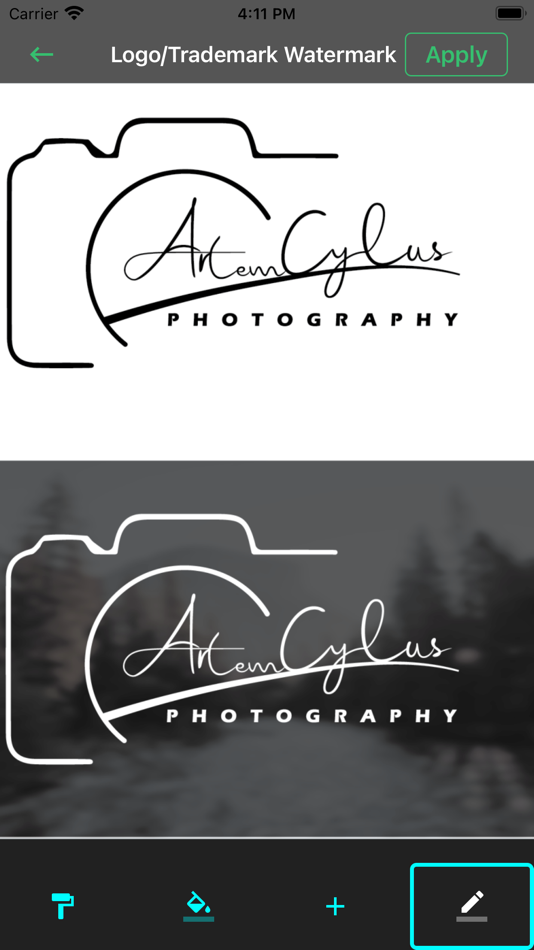 #3. Easy Watermark:Add to Pic,Movi (iOS) By: Muhammad Yasin Javed