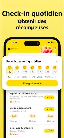 Capture d'écran de AnyStories - Romans & Livres sur iPhone 4
