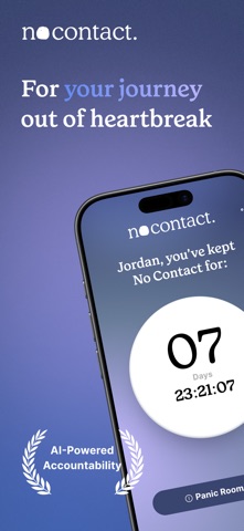 No Contact: Breakup Recovery screenshot