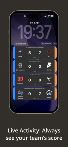 CSLiveStats: CS2 Live Activity Screenshot 1 of 10