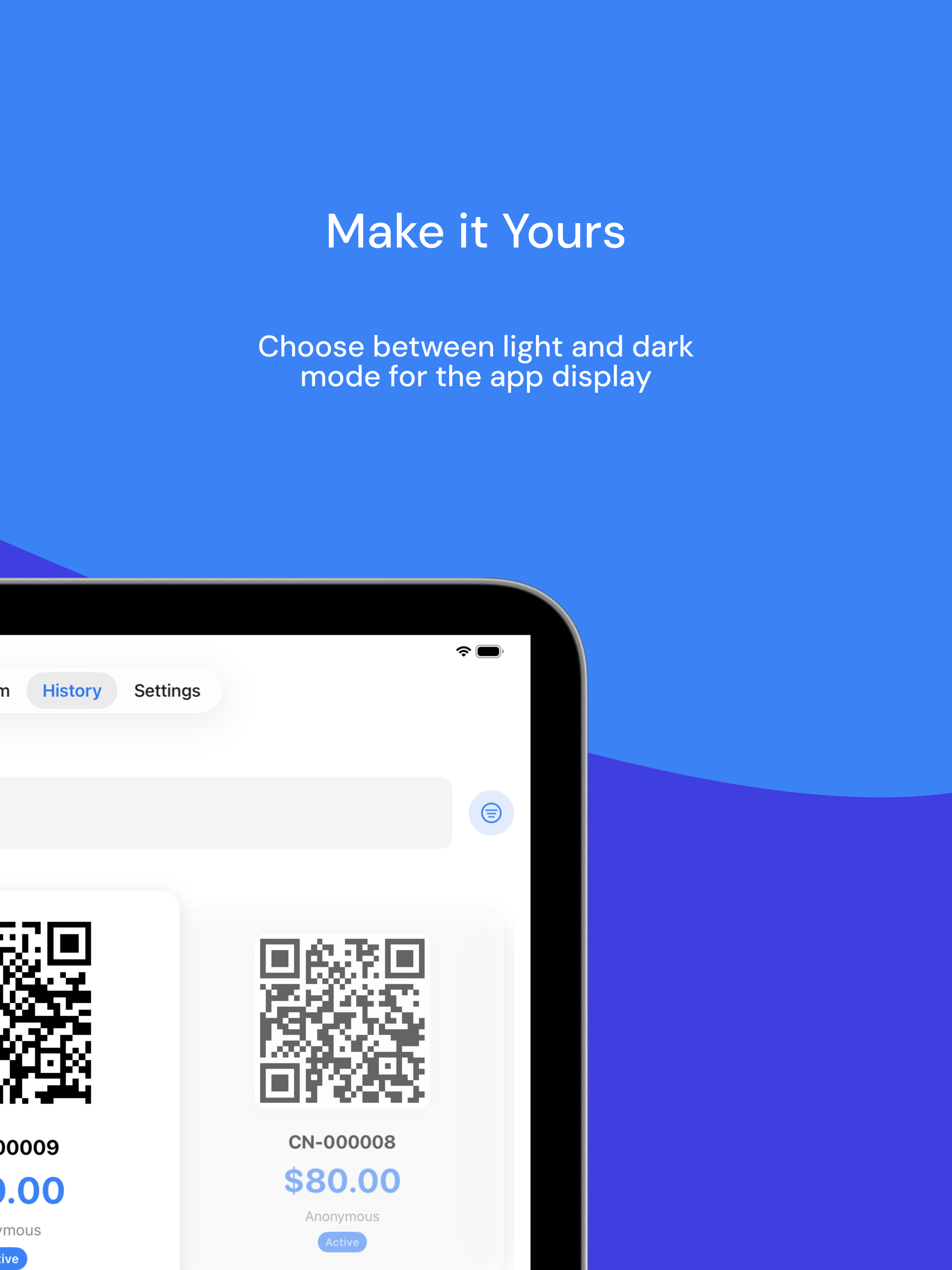QR Credit Note