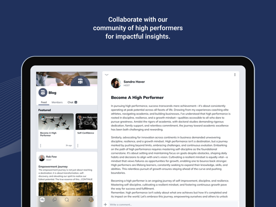 Catalyst Network iPad screenshot 4 - Business app