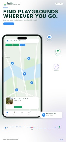 ParKids - Playgrounds Near You iPhone screenshot