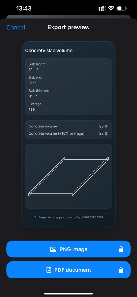 Construction Calculator: Pro² screenshot 9